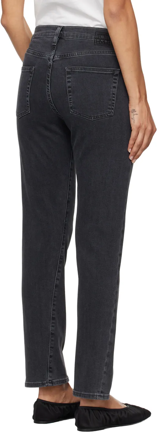 Cropped Tapered Jeans