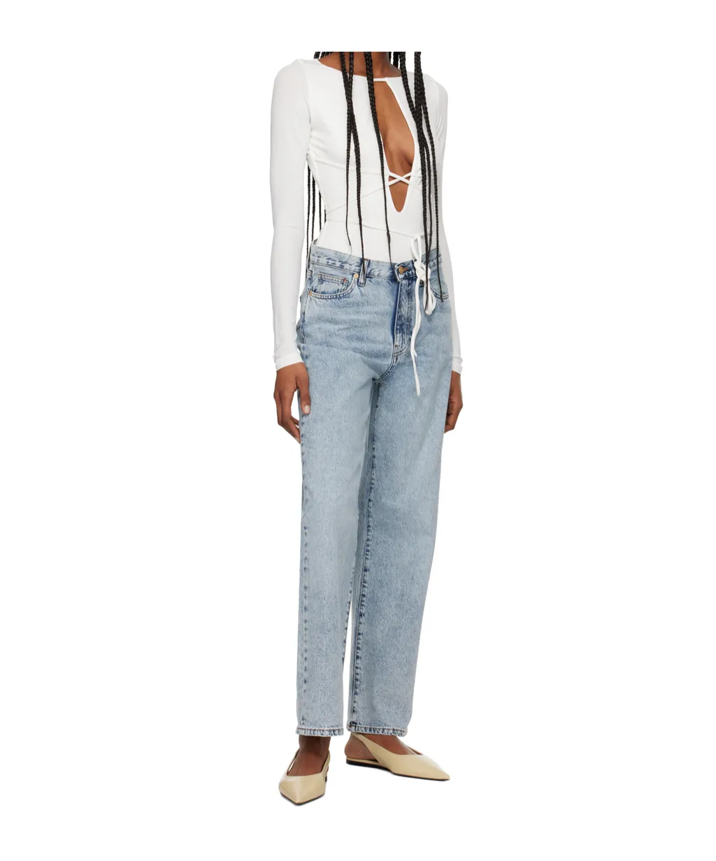 Sofie Straight-Leg Boyfriend Jeans