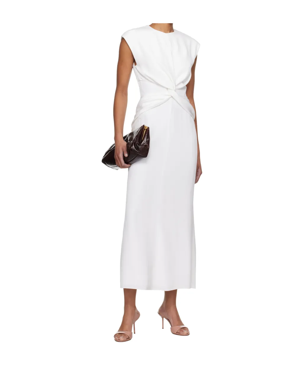 Silk Midi Dress