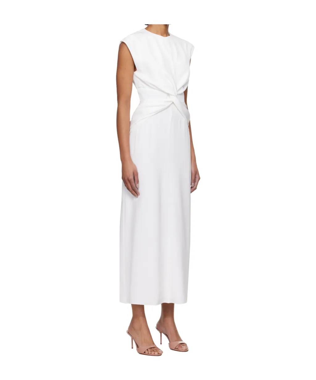 Silk Midi Dress