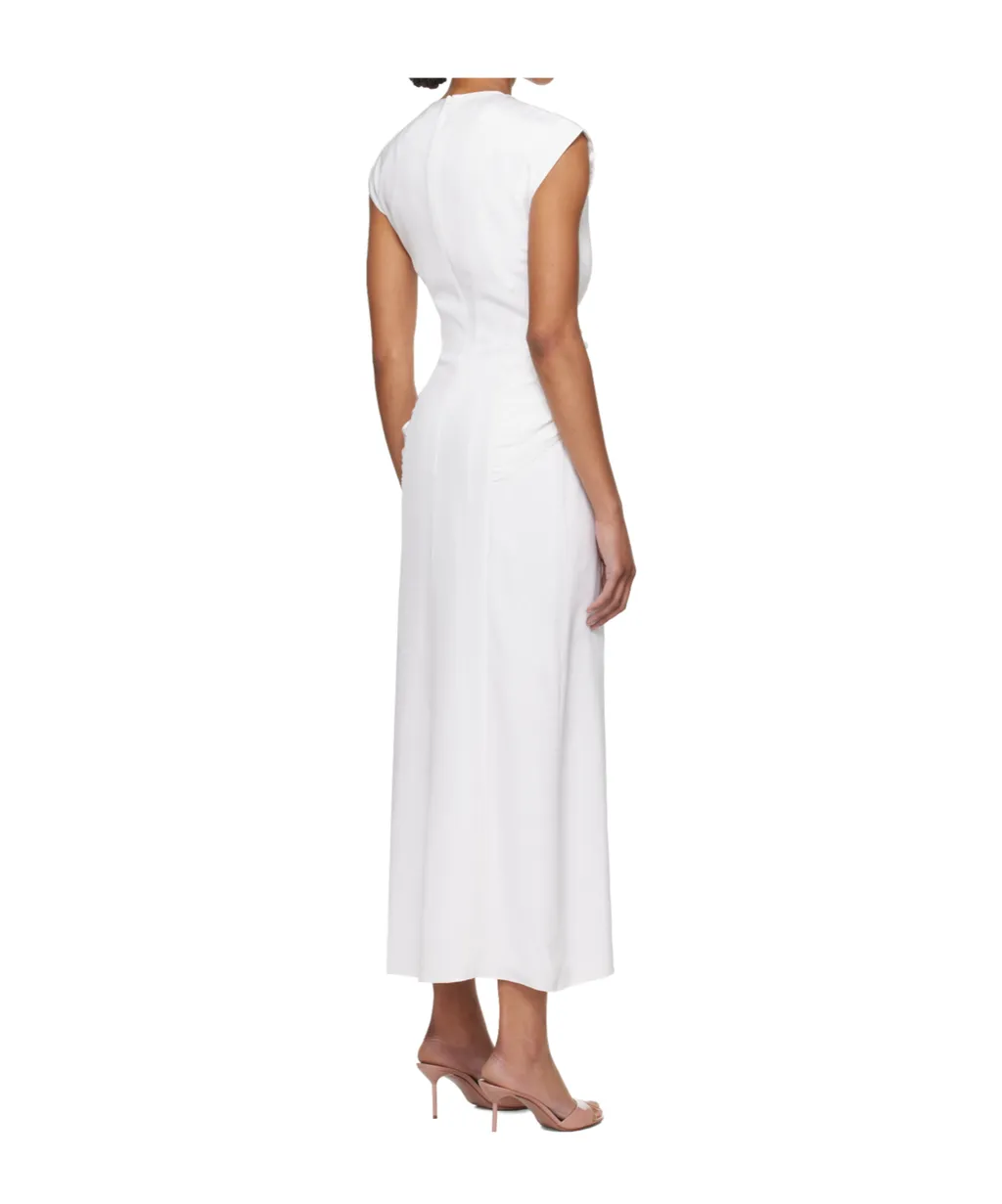 Silk Midi Dress