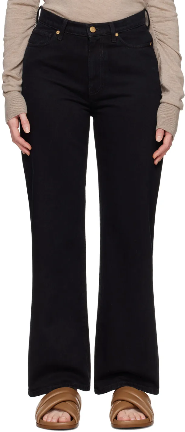 Sade High-Rise Straight-Leg Jeans