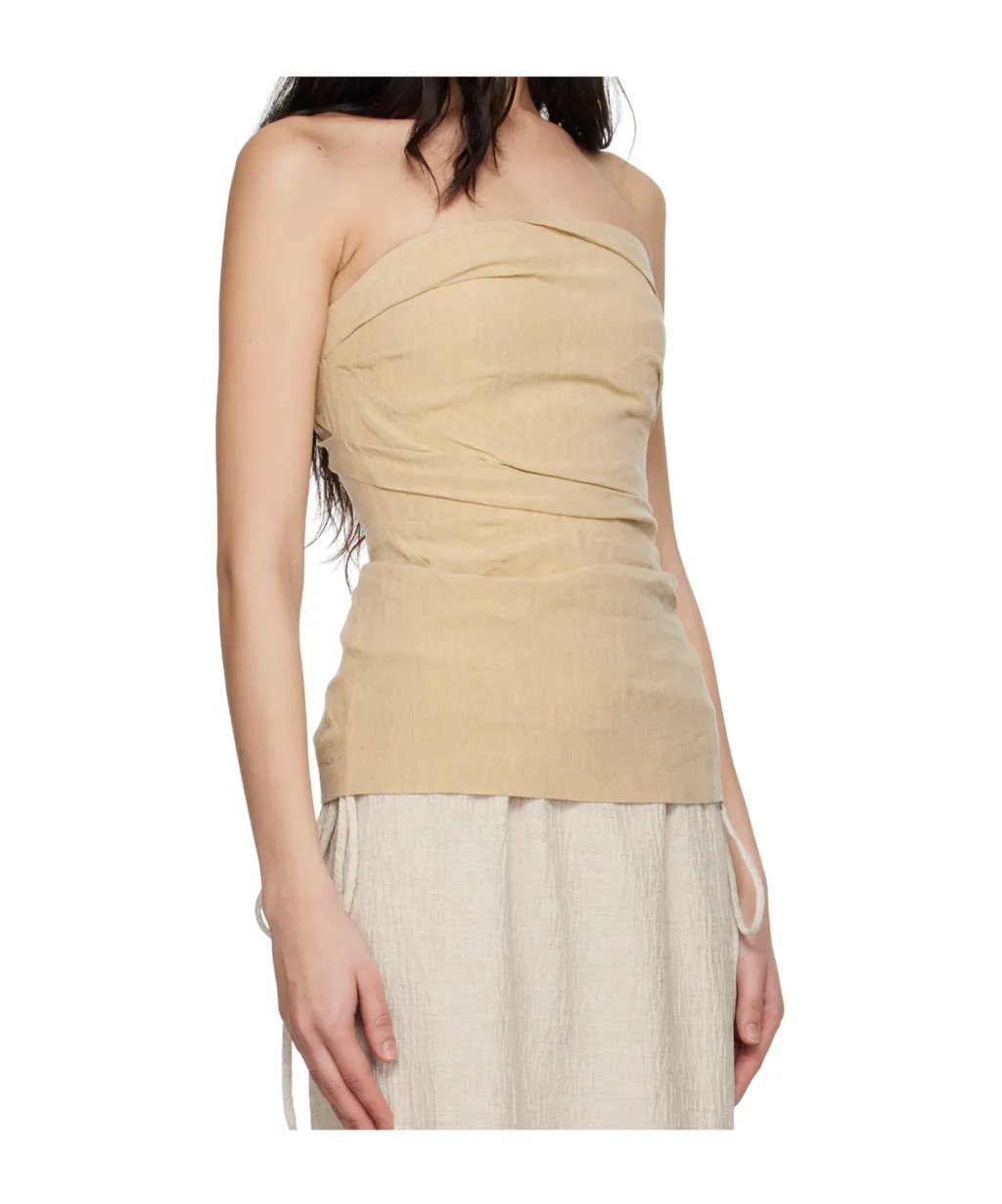 Izel Bandeau Top