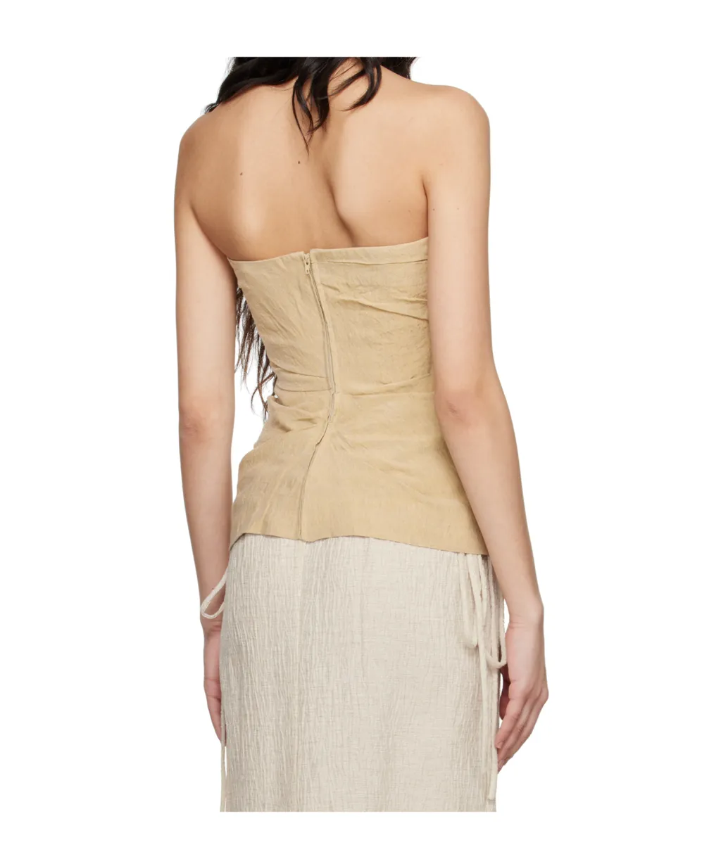 Izel Bandeau Top
