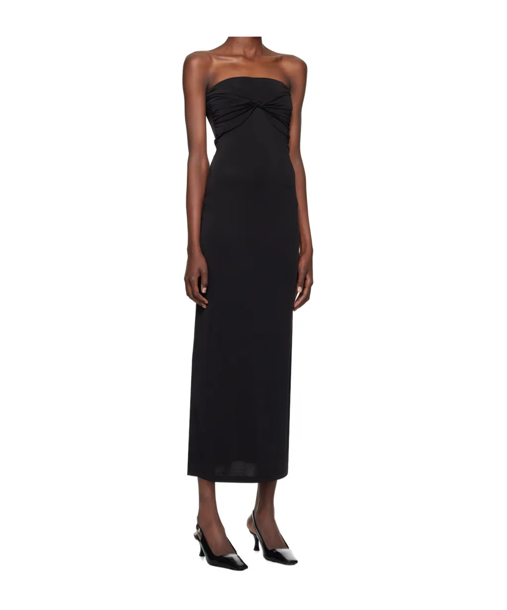 Strapless Design Dress