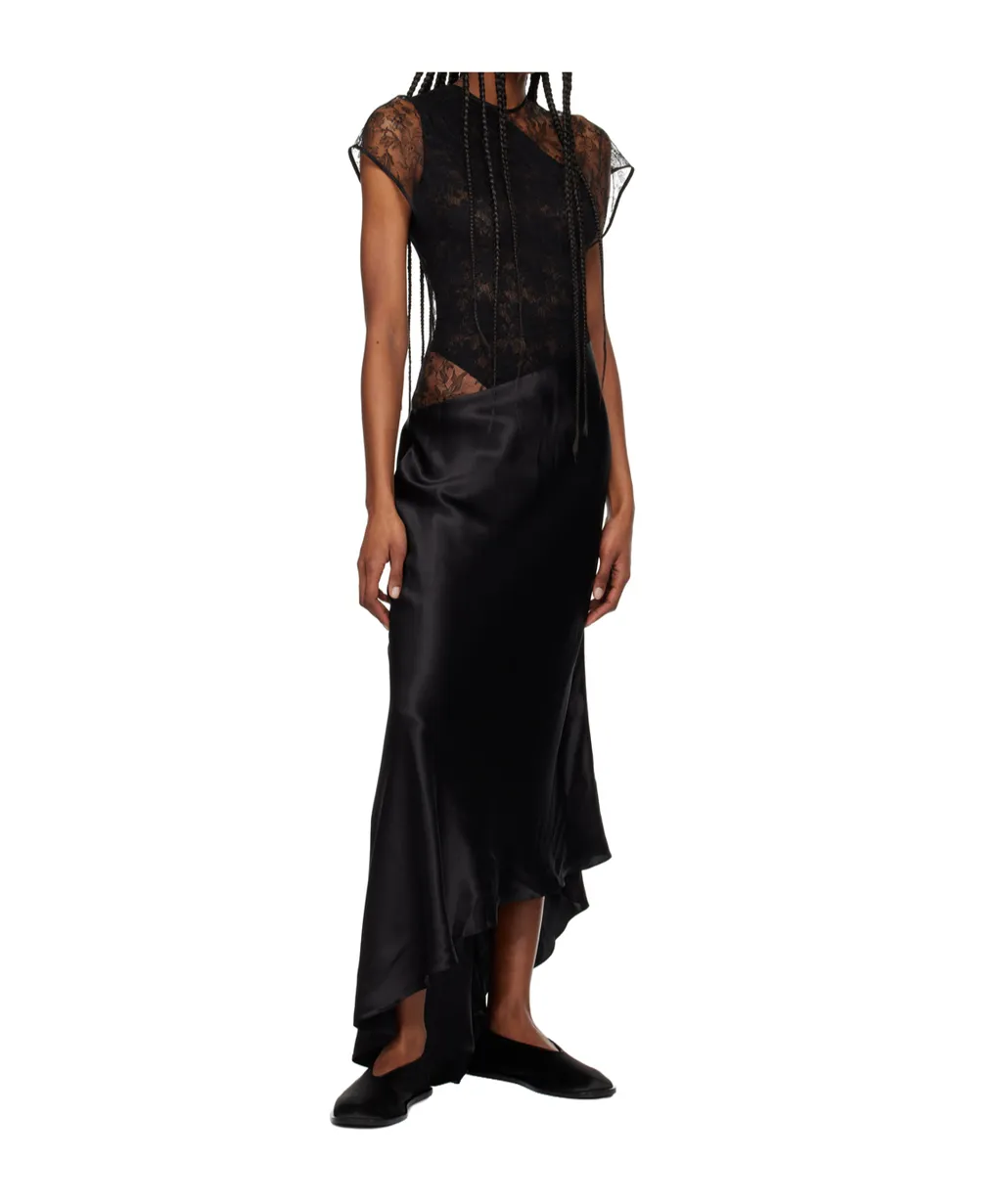 Lace Panel Dress
