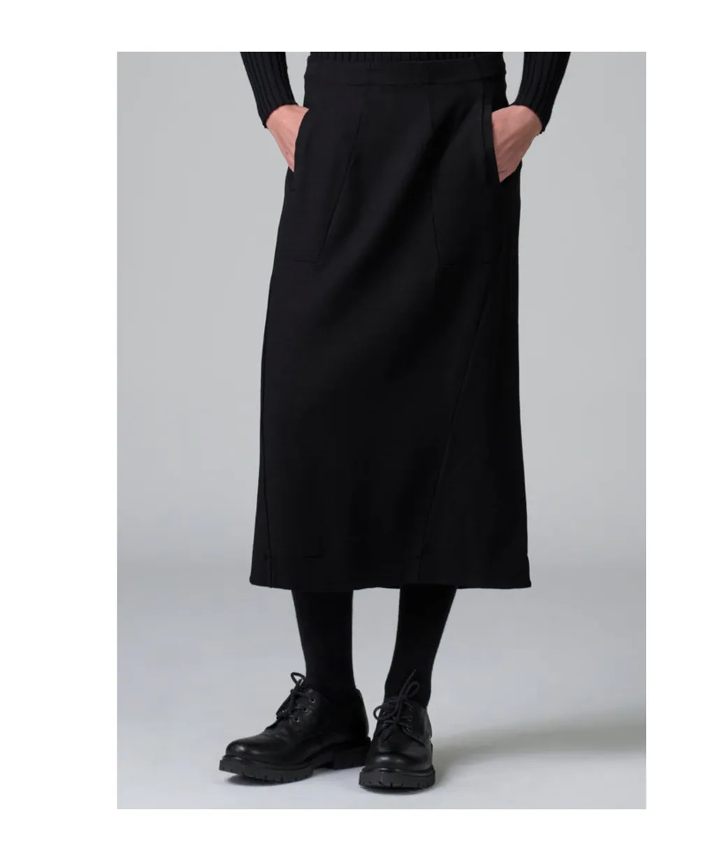 Pencil Midi Skirt