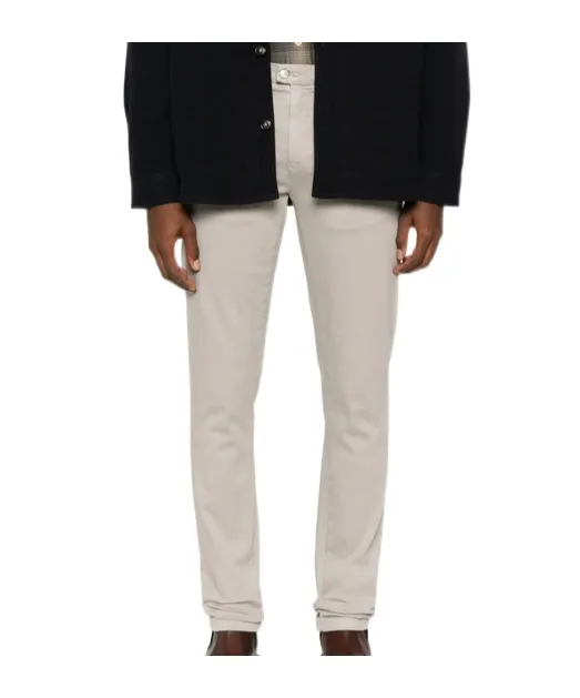 Belt Loop Denim Trousers