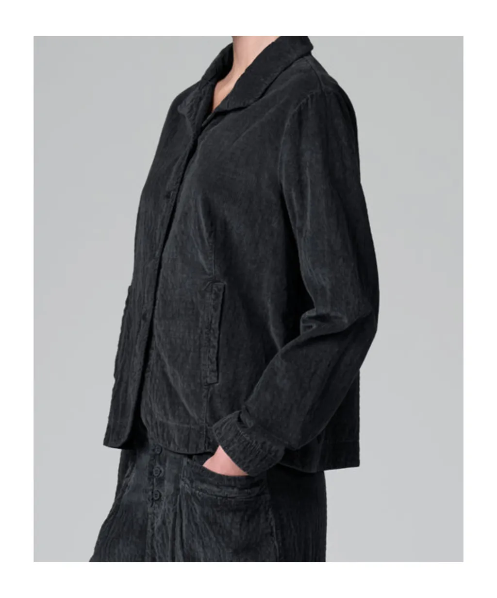Corduroy Button Jacket