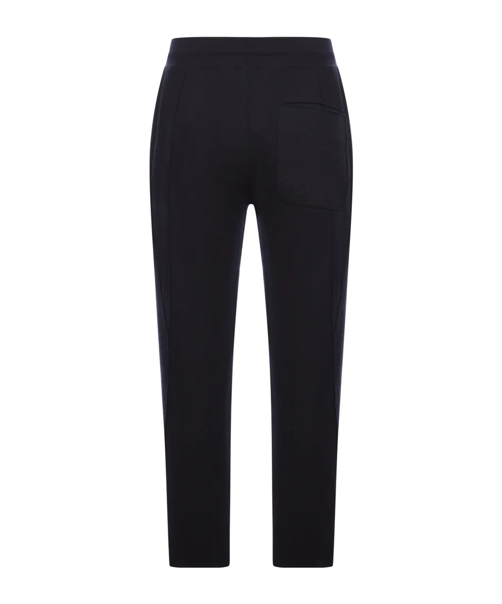 Drawstring-Waist Wool Trousers