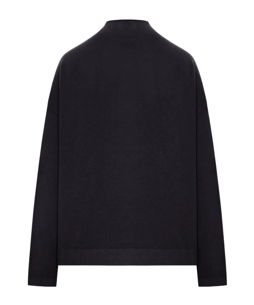 High-Neck Sweater