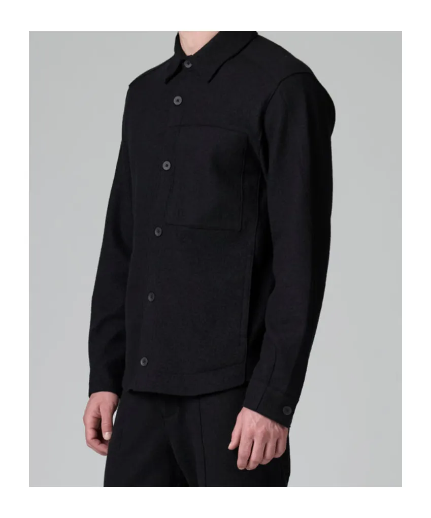 Virgin Wool Shirt Jacket