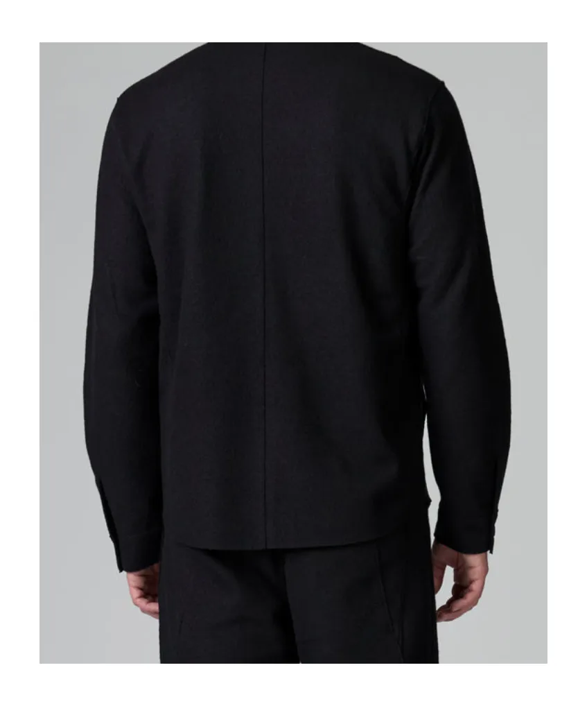 Virgin Wool Shirt Jacket