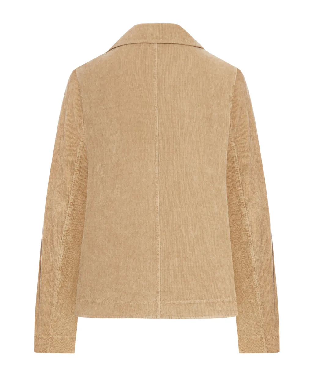 Corduroy Buttoned Jacket
