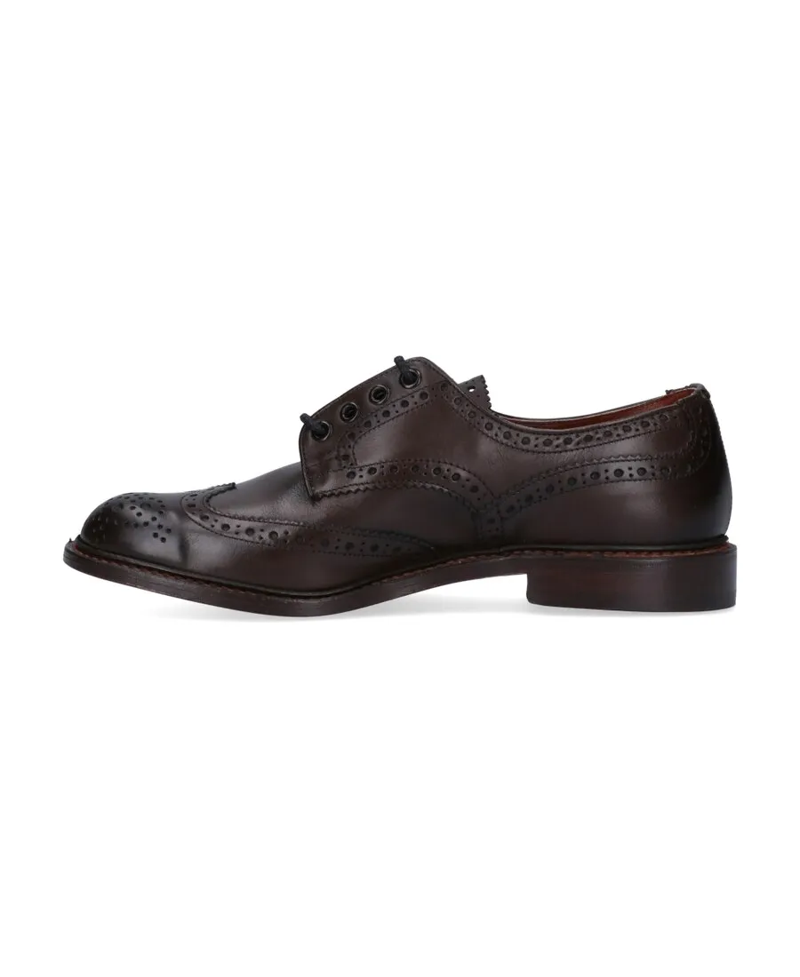 Bourton Leather Lace-Up Derby Shoes