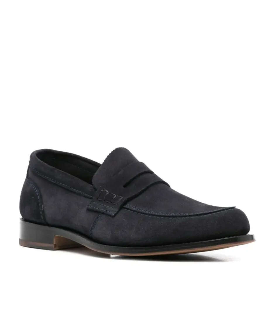Suede Loafers