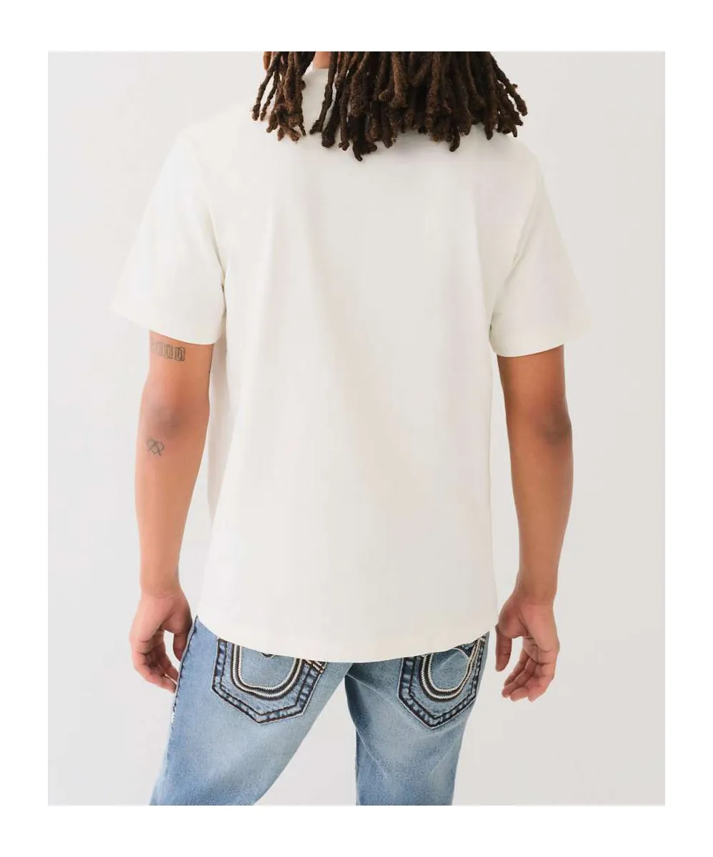 Skull Yellowstone Sashiko Tee