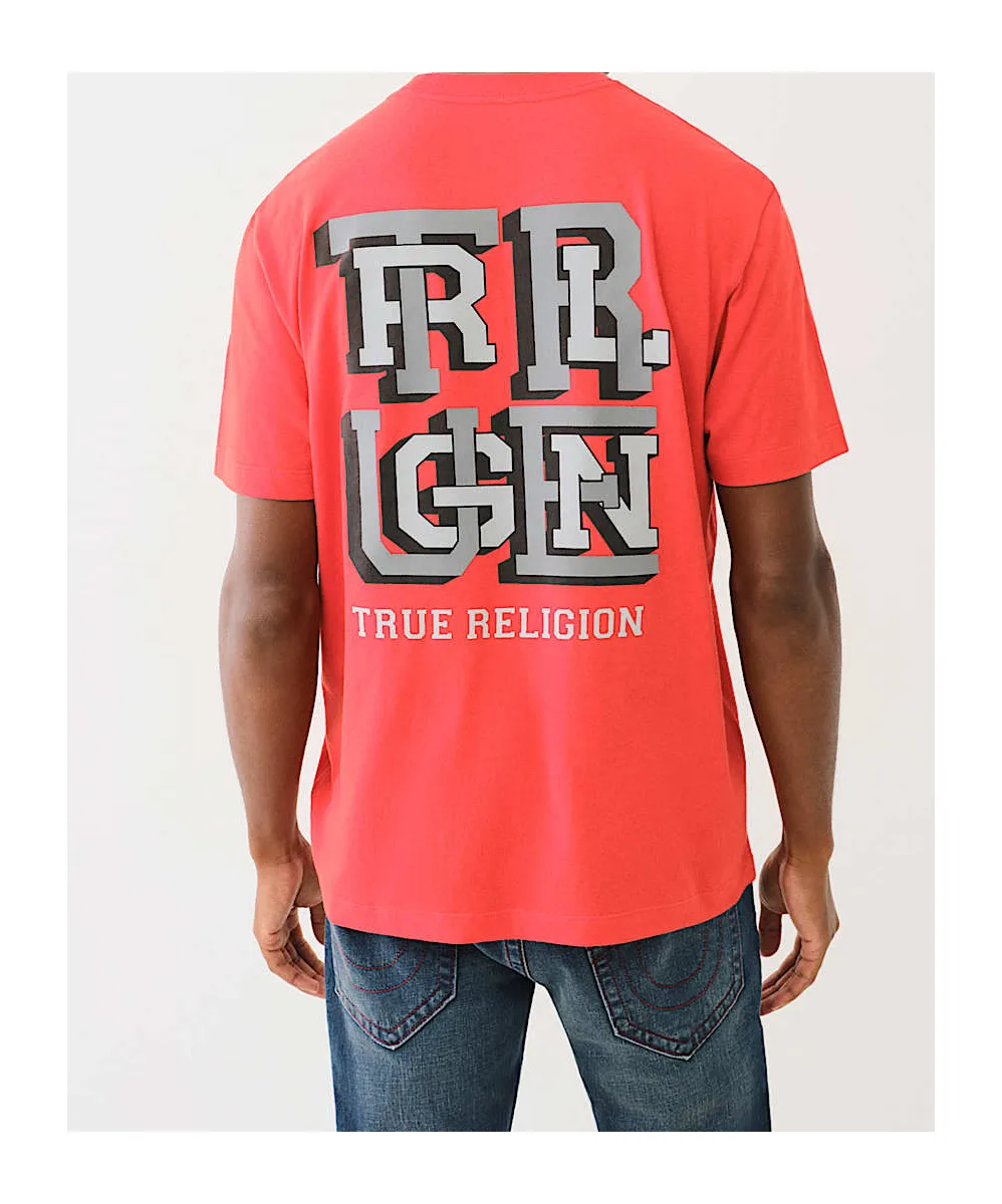 3D Letter Tee