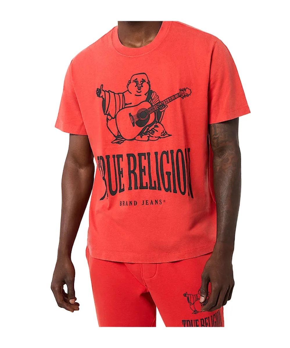 Vintage Crackle Buddha Tee