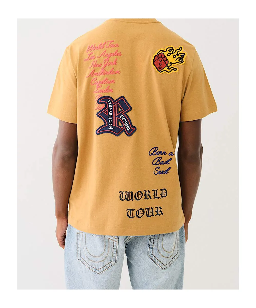 Patch Embroidery Graphic Tee