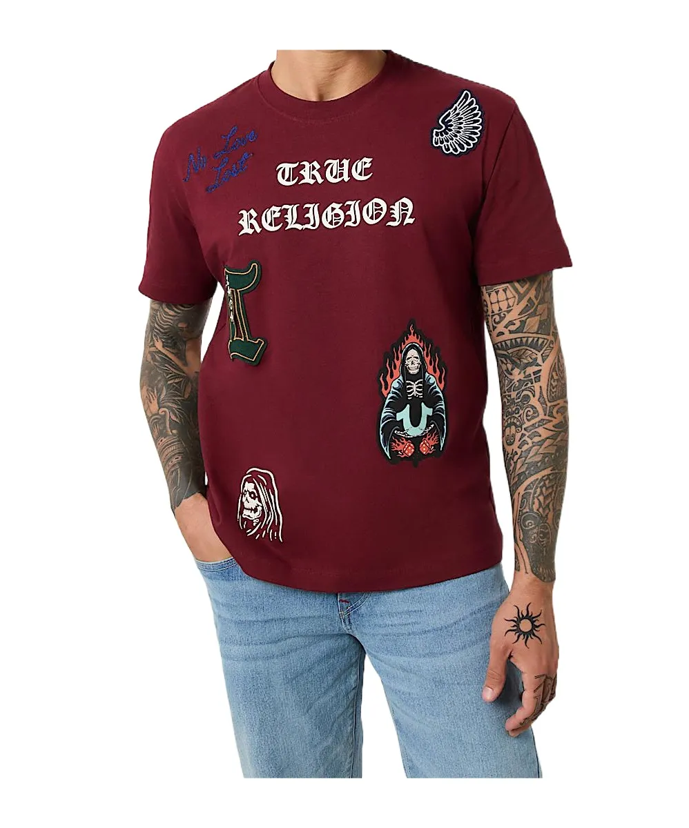 Patch Embroidery Graphic Tee