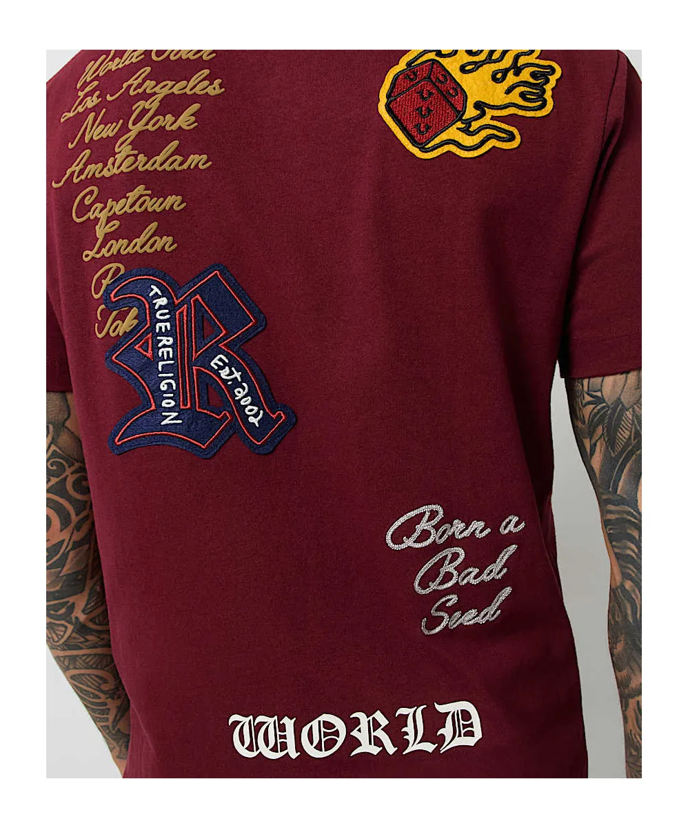 Patch Embroidery Graphic Tee