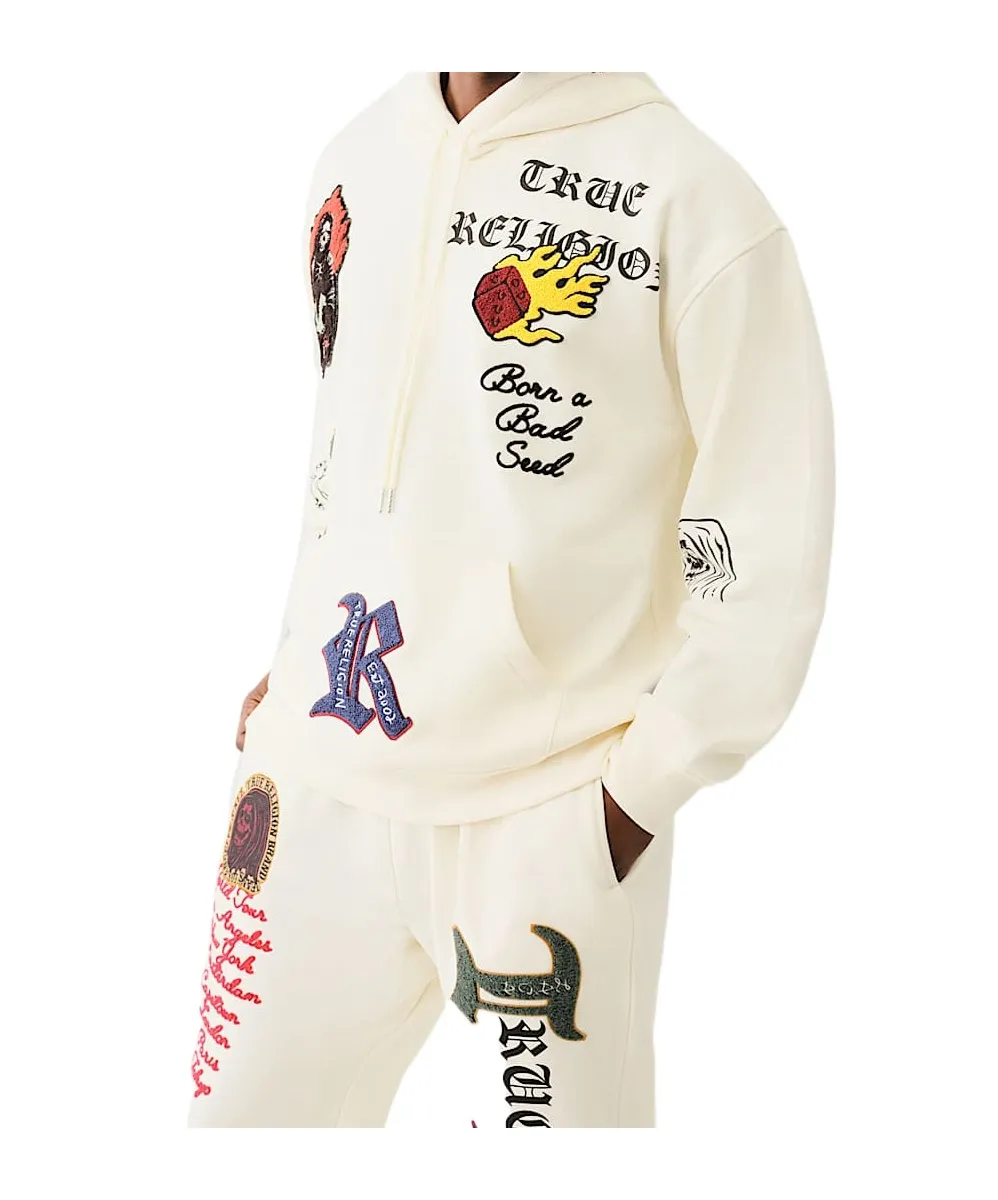 Logo Patch Embroidery Hoodie