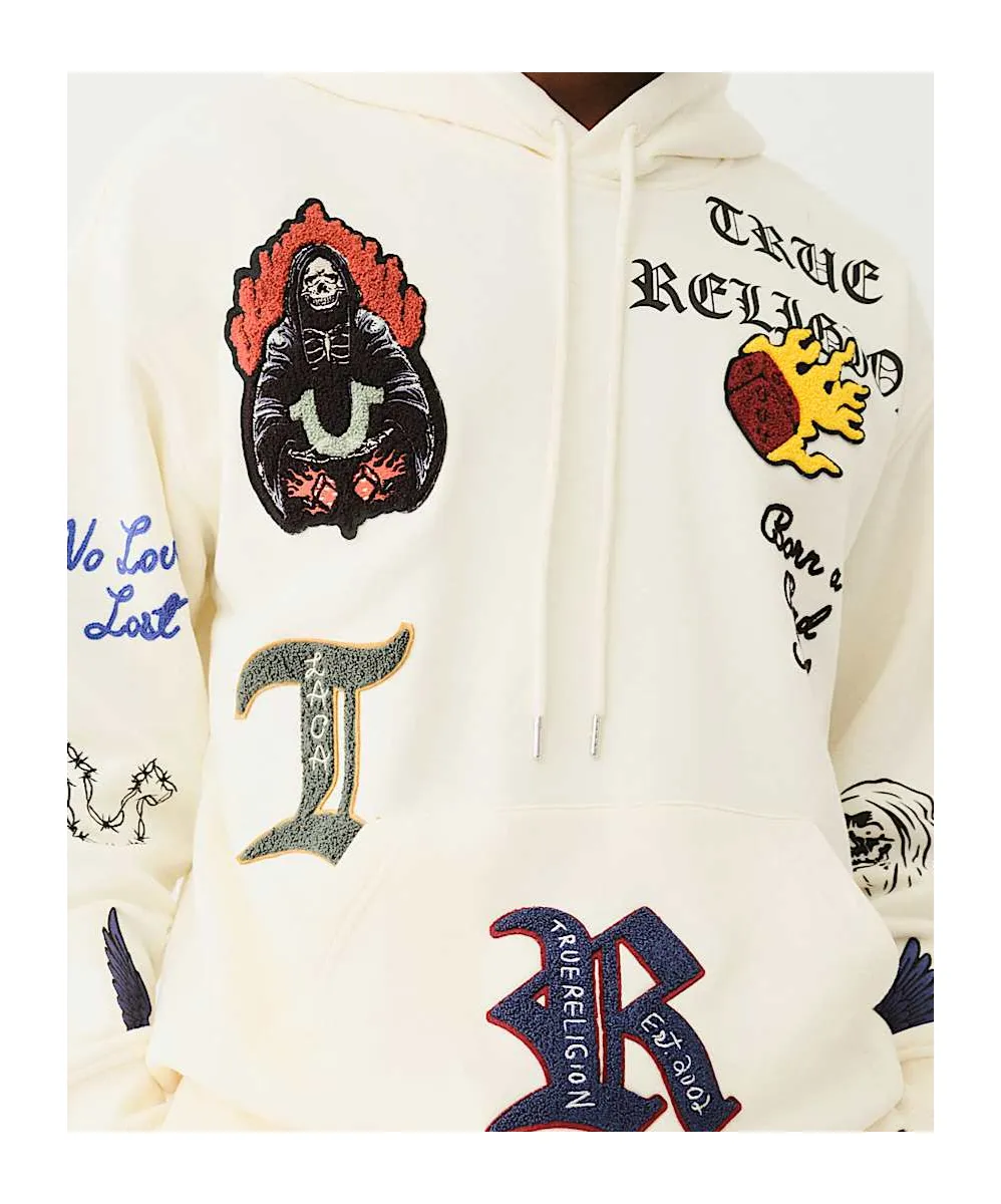 Logo Patch Embroidery Hoodie