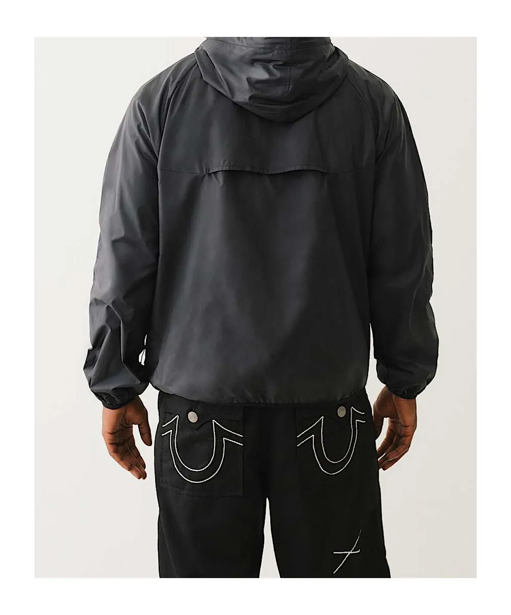 Packable Lightweight Hooded Windbreaker