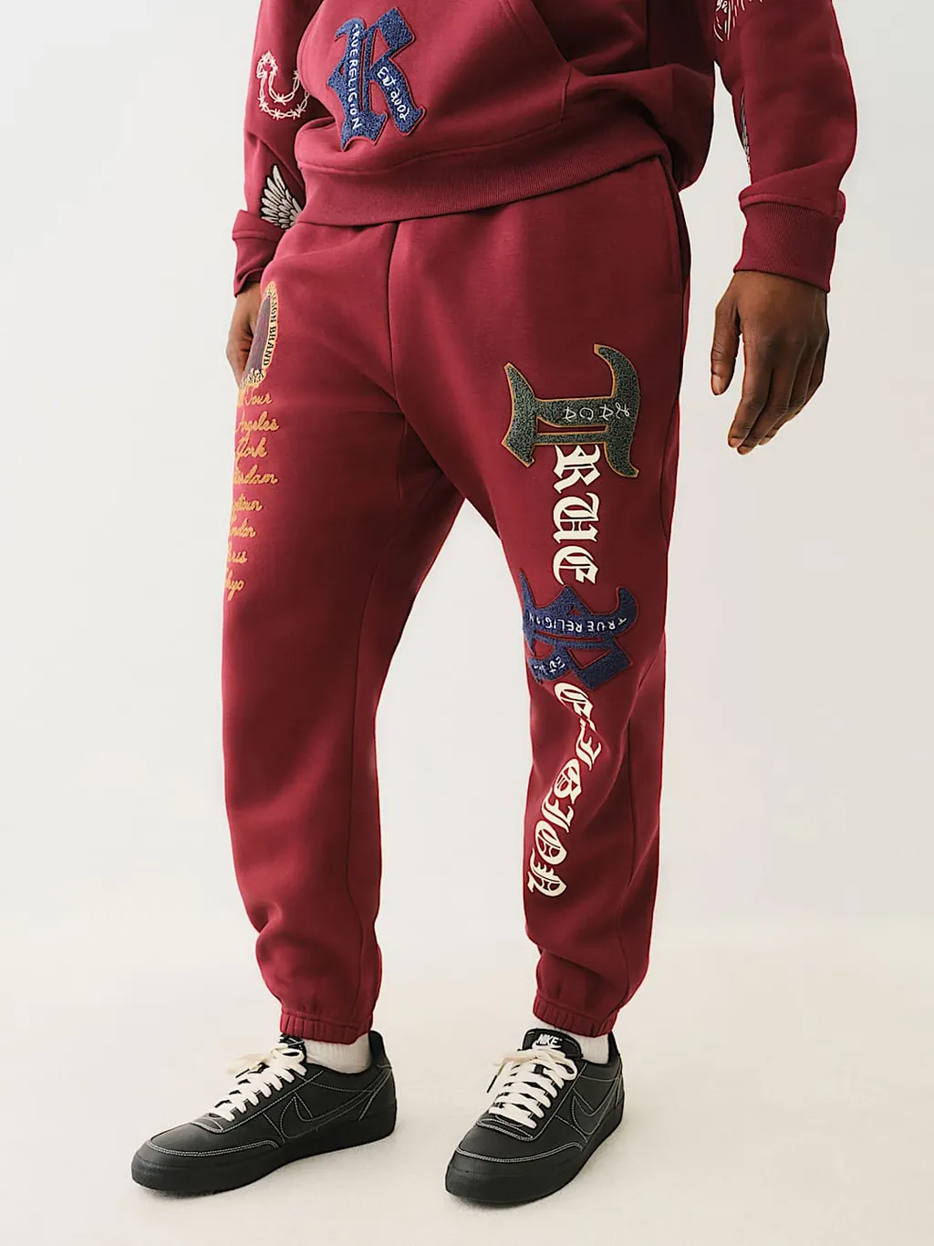 Logo Patch Embroidery Jogger