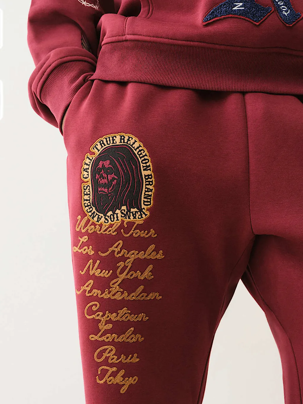 Logo Patch Embroidery Jogger