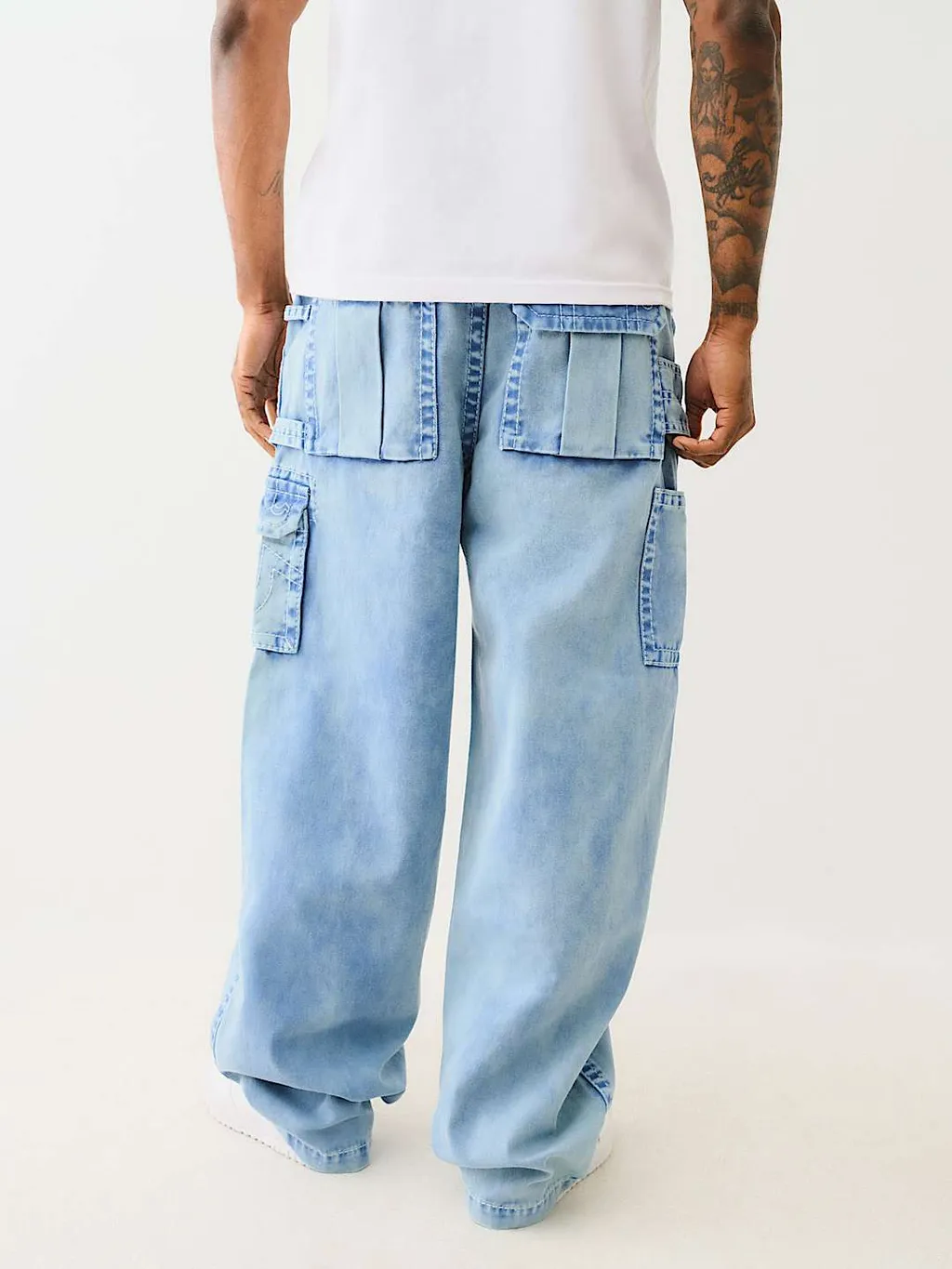 Denim Big T Utility Cargo Pant