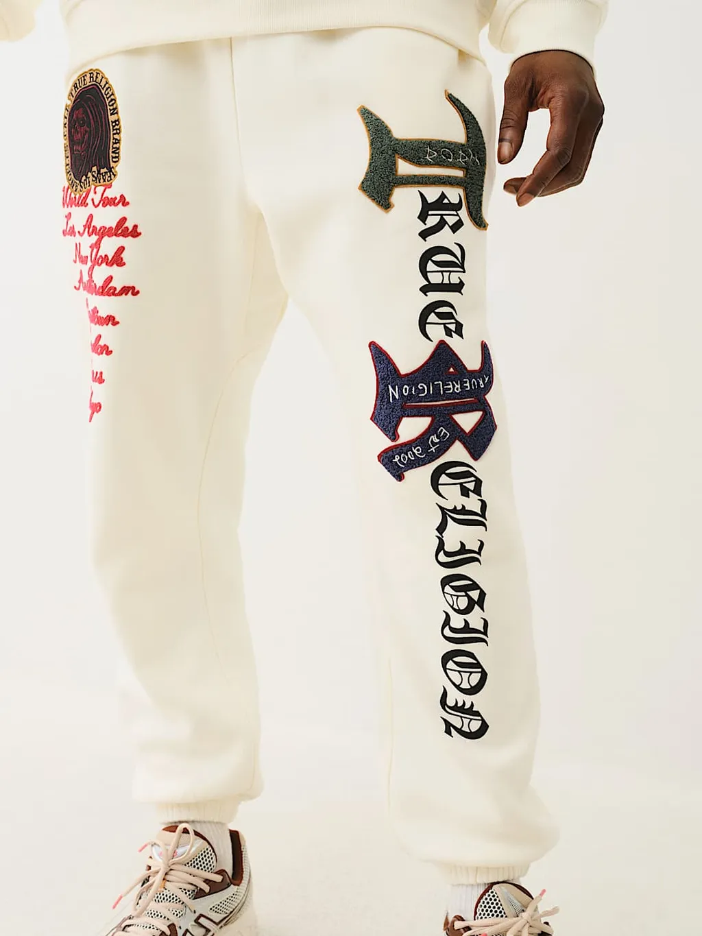 Logo Patch Embroidery Jogger