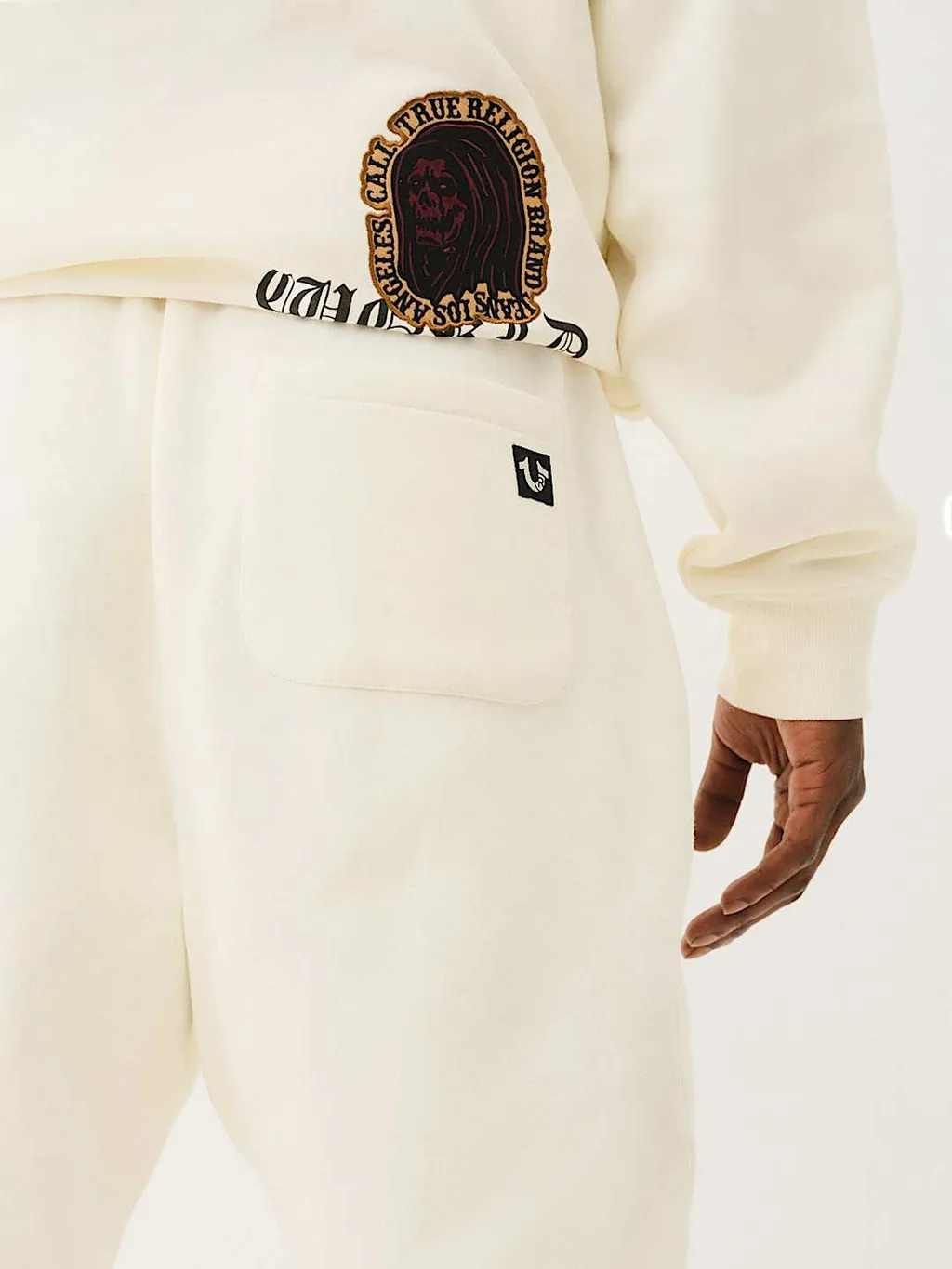 Logo Patch Embroidery Jogger
