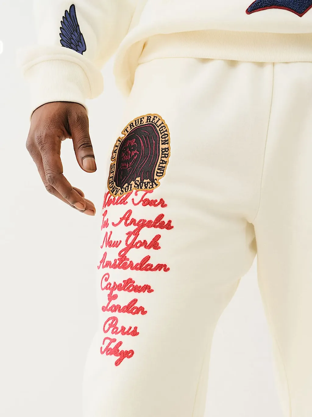 Logo Patch Embroidery Jogger