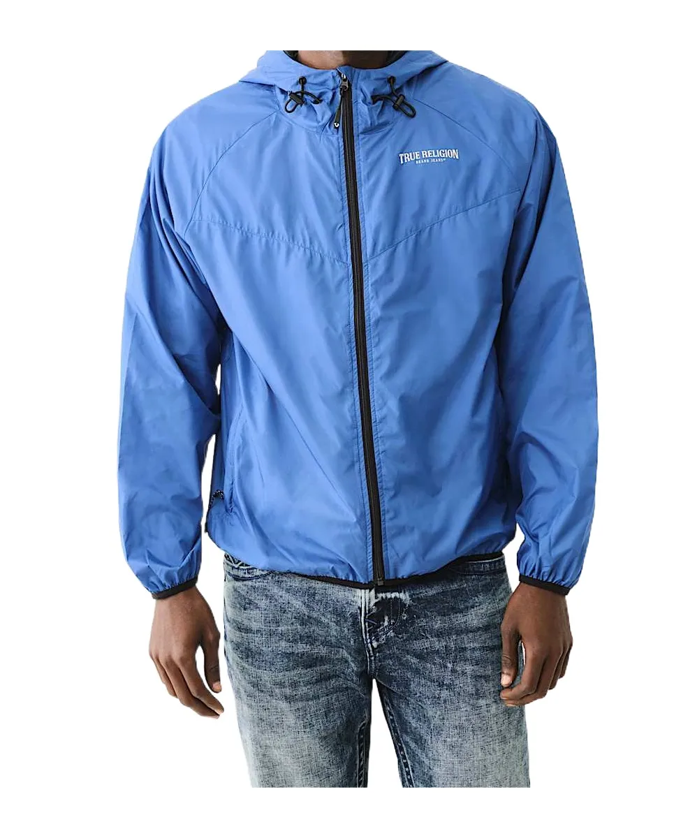 Packable Lightweight Hooded Windbreaker