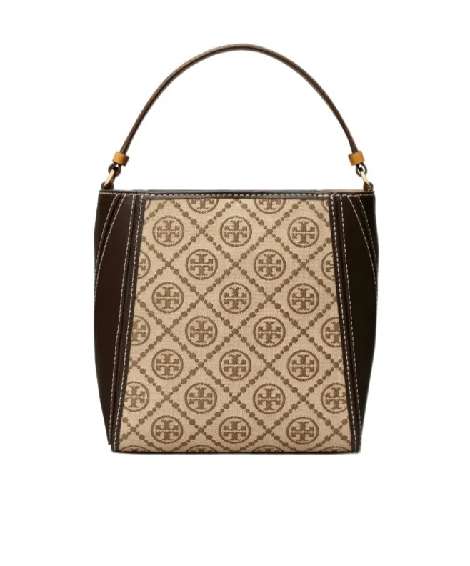 Mcgraw T Monogram Small Bucket Bag