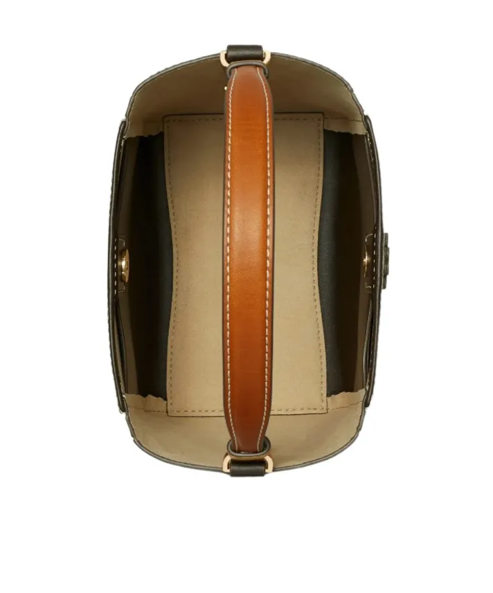 Mcgraw T Monogram Small Bucket Bag