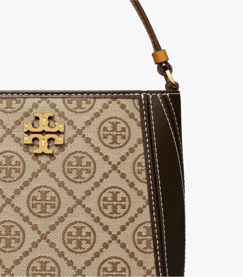 Mcgraw T Monogram Small Bucket Bag