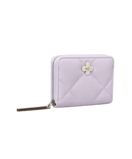 Kira Diamond Quilt Clover Wallet