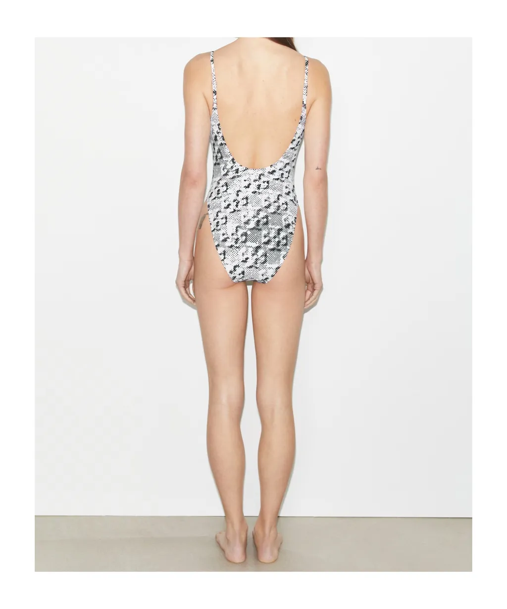 One Piece Stretched Swimsuit