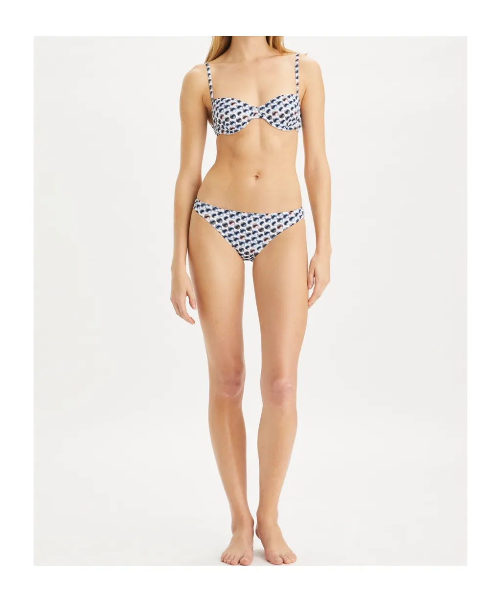 Printed Bikini Bottom
