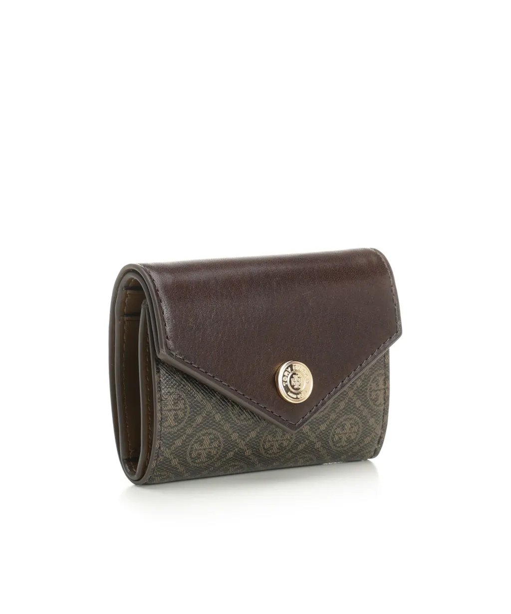 T Monogram Small Envelope Wallet