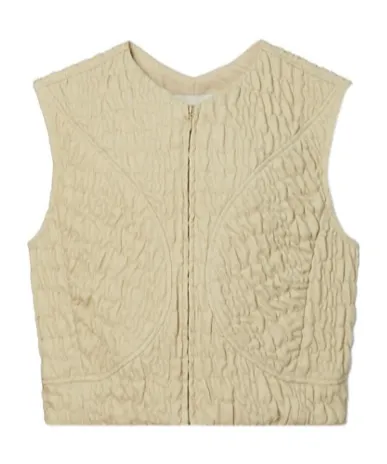 Quilted Sleeveless Vest