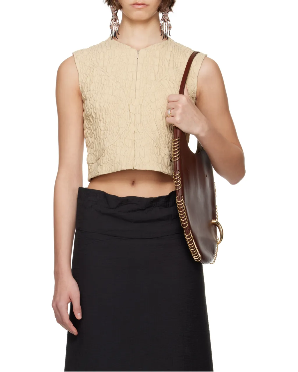 Quilted Sleeveless Vest