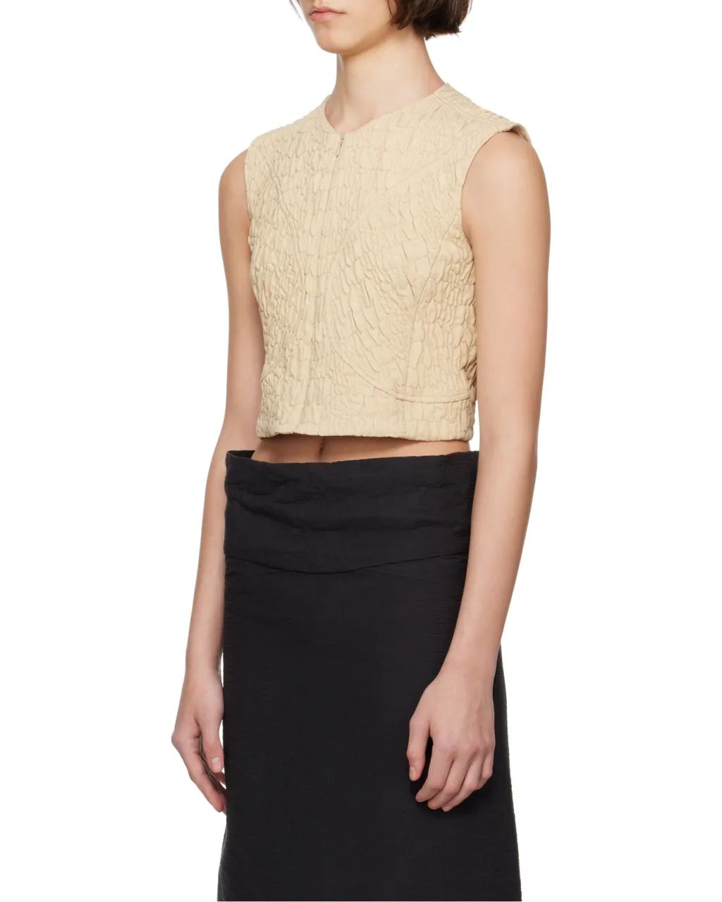Quilted Sleeveless Vest