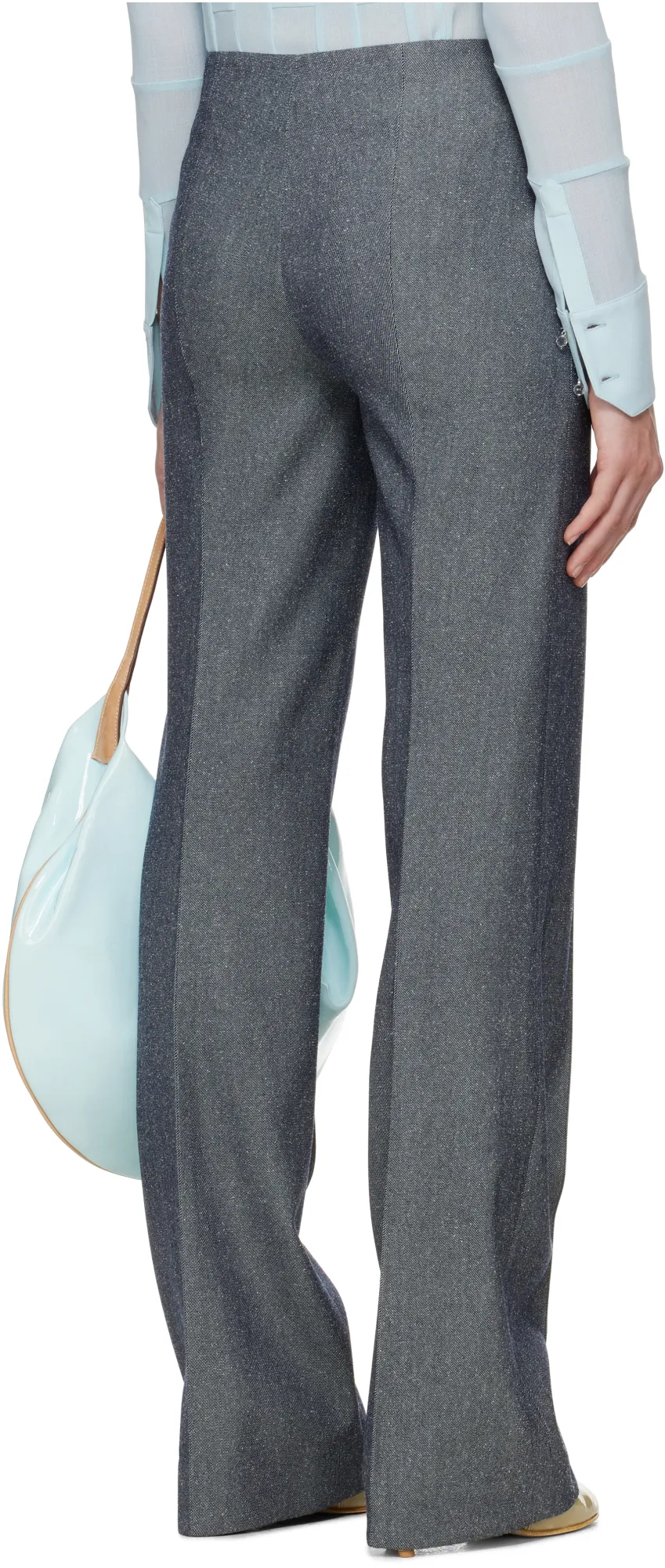 Tailored High-Waisted Trousers