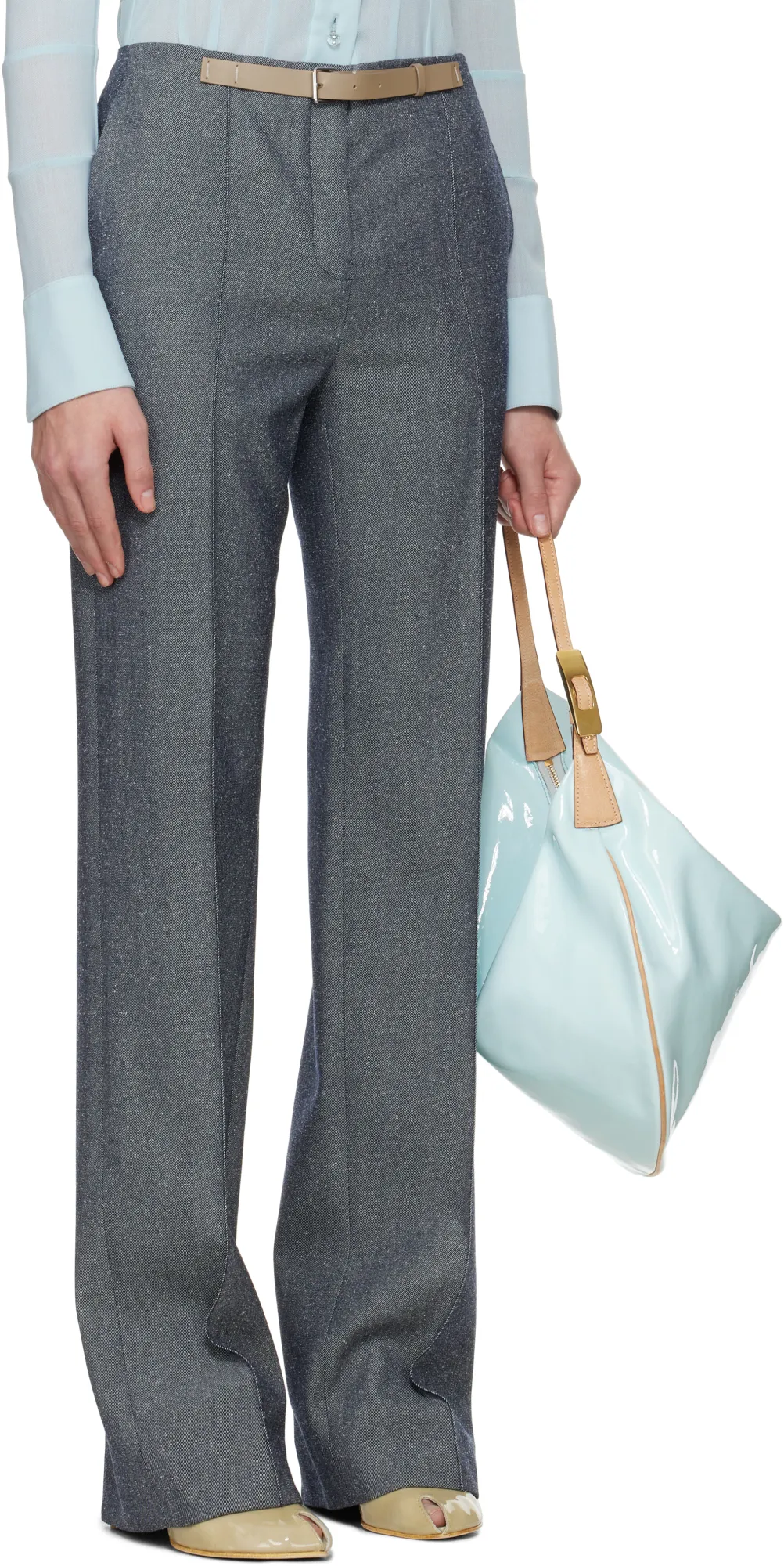 Tailored High-Waisted Trousers