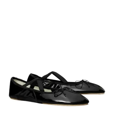 Mary Jane Bow Ballerina Flats