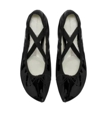 Mary Jane Bow Ballerina Flats
